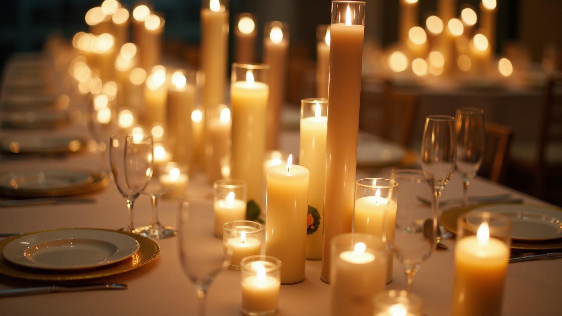 Wedding candles