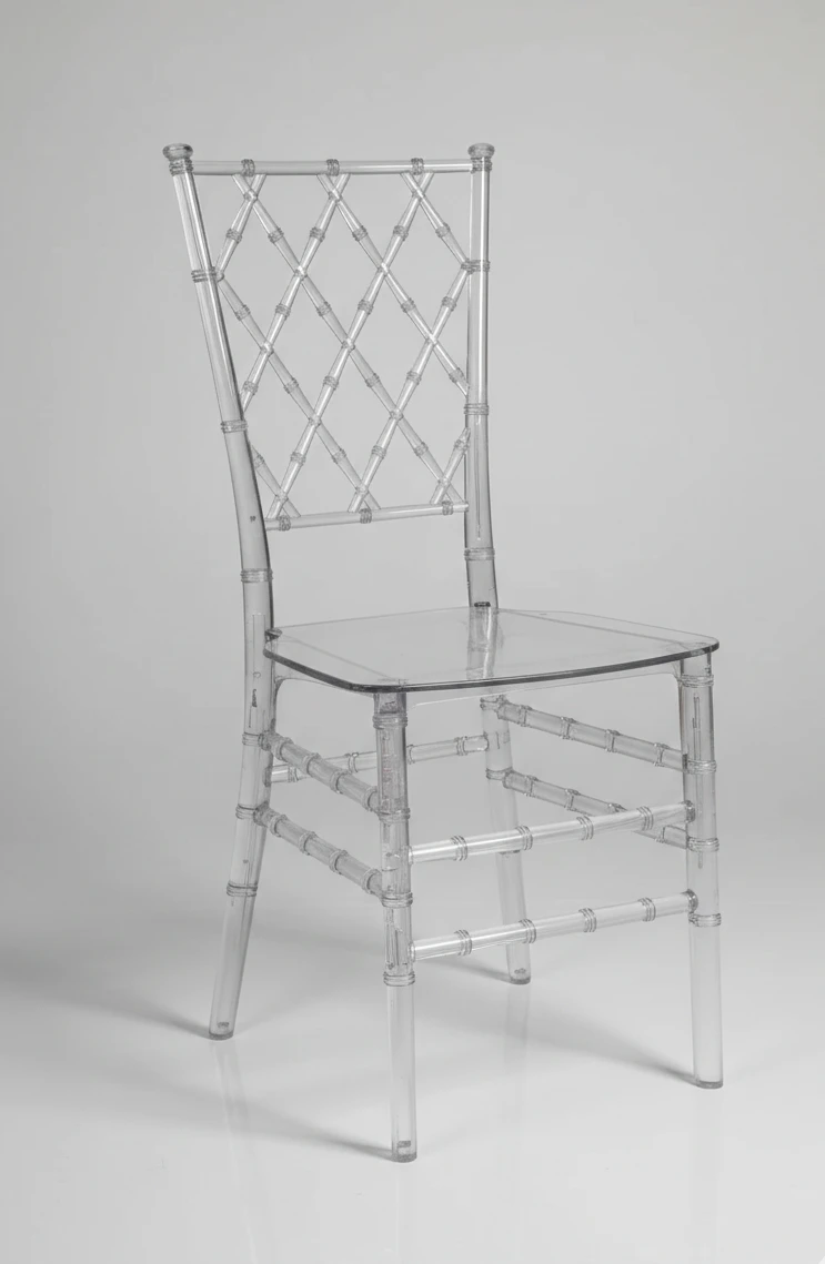 Clear White Chair
