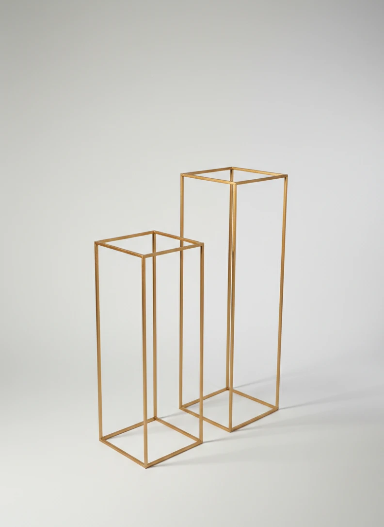 Geometric Plinth (Set of 2)
