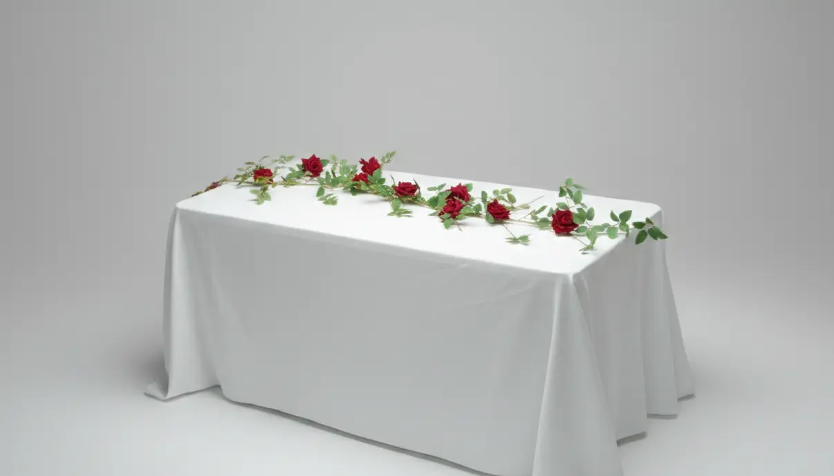 Red Rose Garland