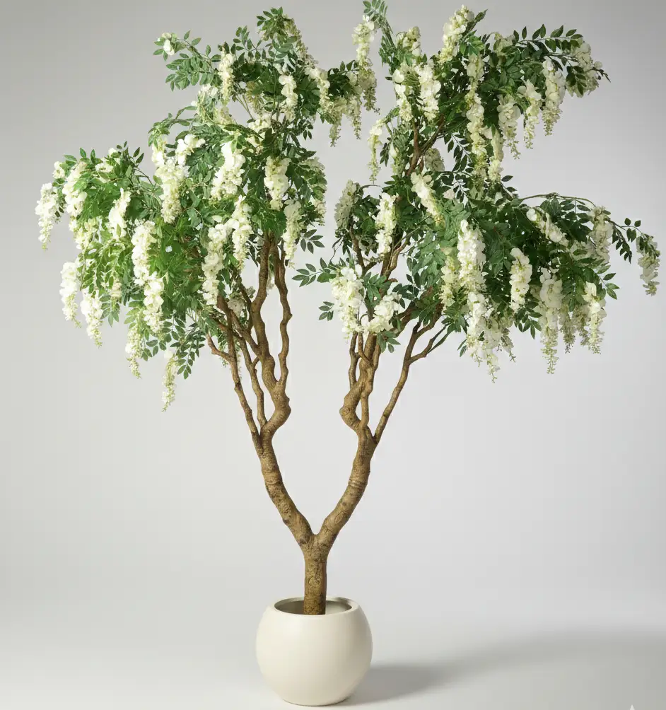 White Wisteria Tree